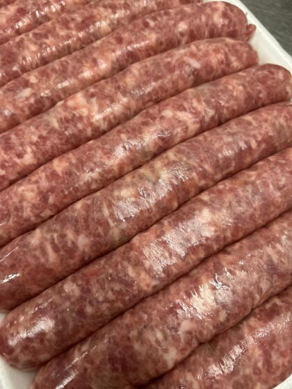 Butifarra Fresca con Cebolla Caramelizada