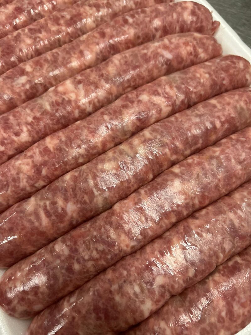 Butifarra Fresca con Cebolla Caramelizada